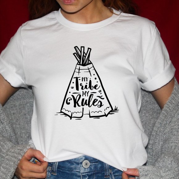My Tribe My Rules Tee shirt - Picture 1 of 3